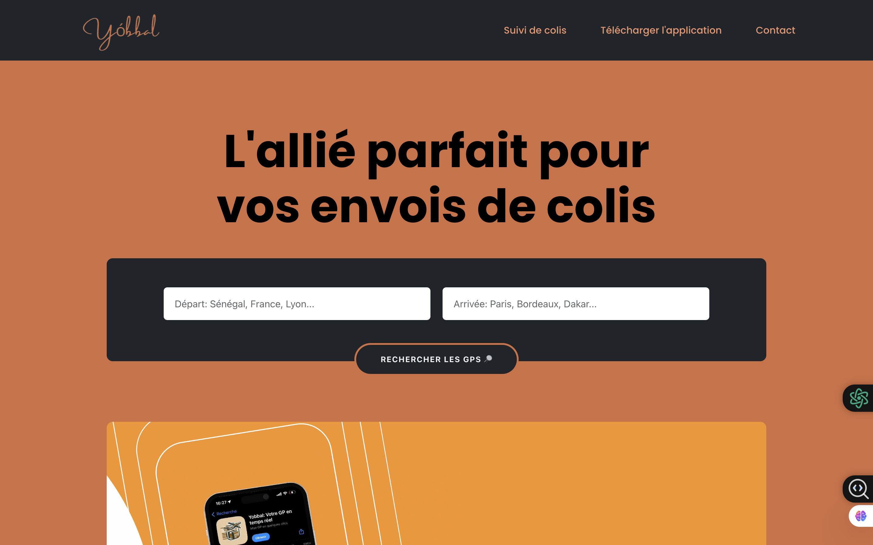 Image du projet Yòbbal GP — envoi & suivi